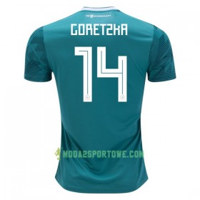 Koszulka Niemcy Goretzka 14 Mistrzostwa Świata 2018 Wyjazdowe Stroje Piłkarskie